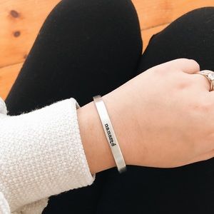 NEW handmade NAMASTE cuff